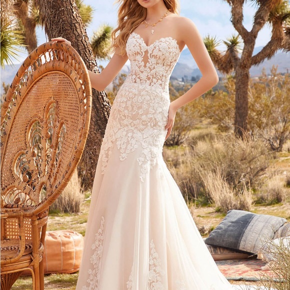 Mori Lee size 10 Roxanne wedding dress - Picture 9 of 12